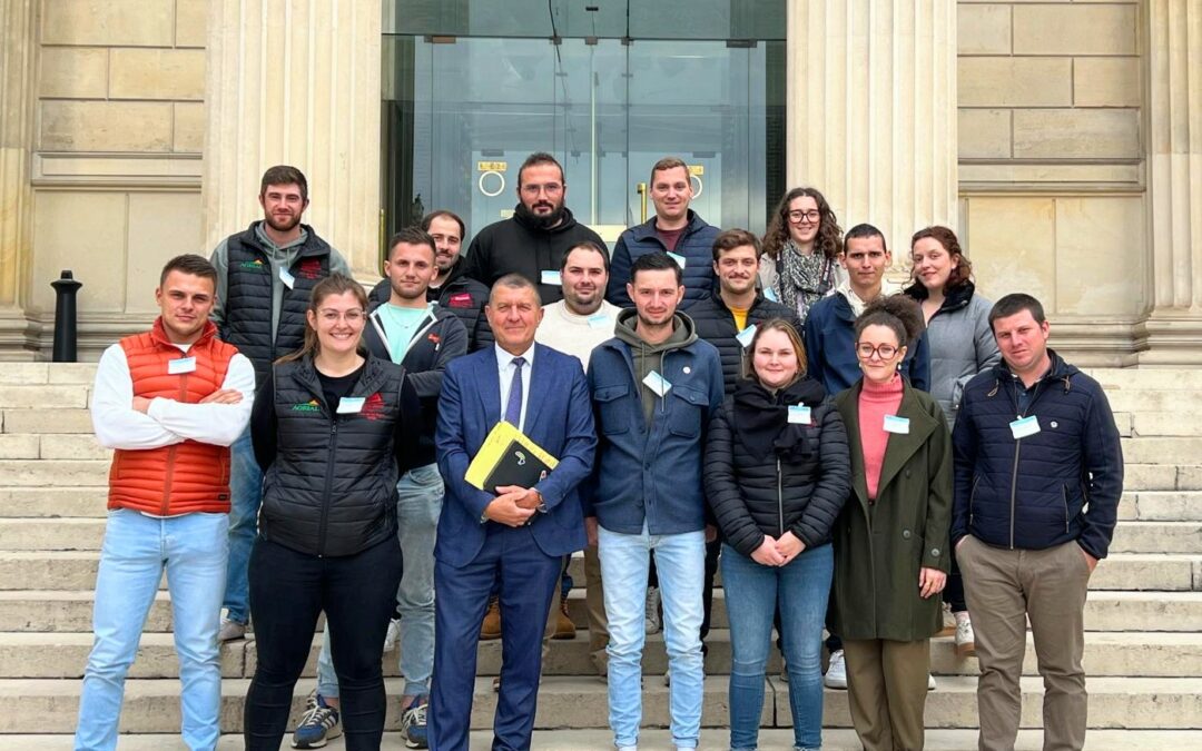 Quel plaisir d’accueillir une délégation fournie de Jeunes Agriculteurs Ardéchois à l’Assemblée nationale