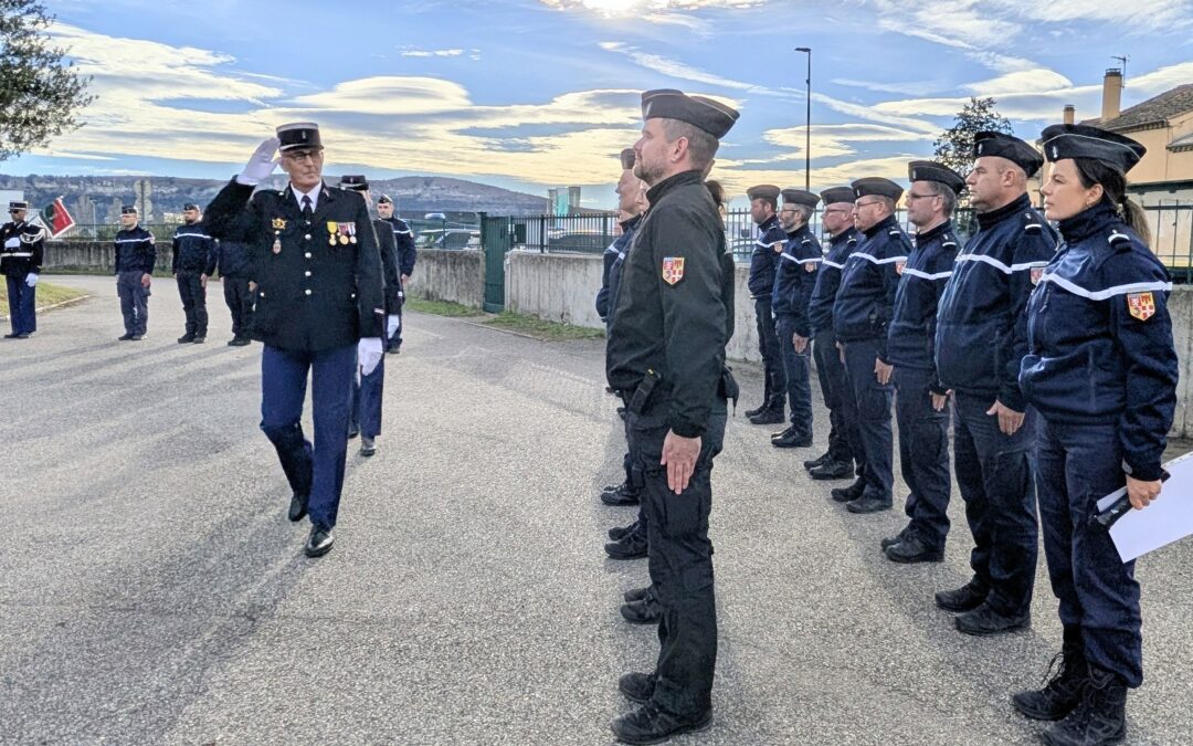 Départ en retraite du Major Pascal Ancelin