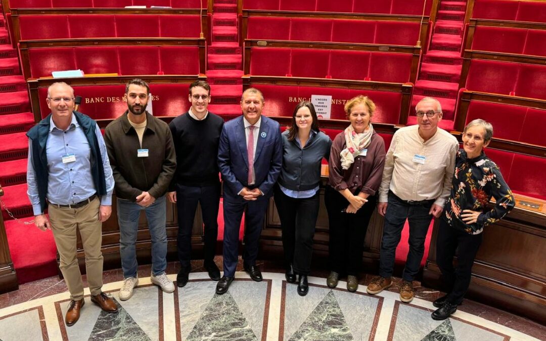 Toujours un plaisir d’accueillir à l’Assemblée nationale des élus, des Ardéchoises et des Ardéchois en visite à Paris.