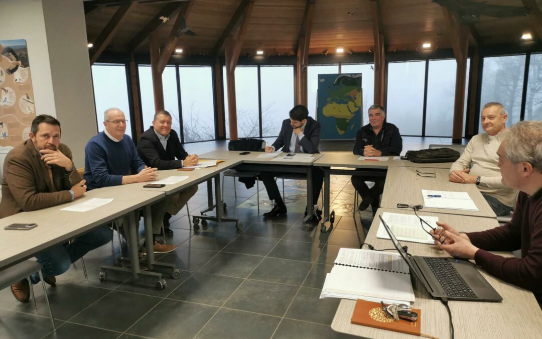 Réunion de travail avec la Fédération départementale des chasseurs de l’Ardèche