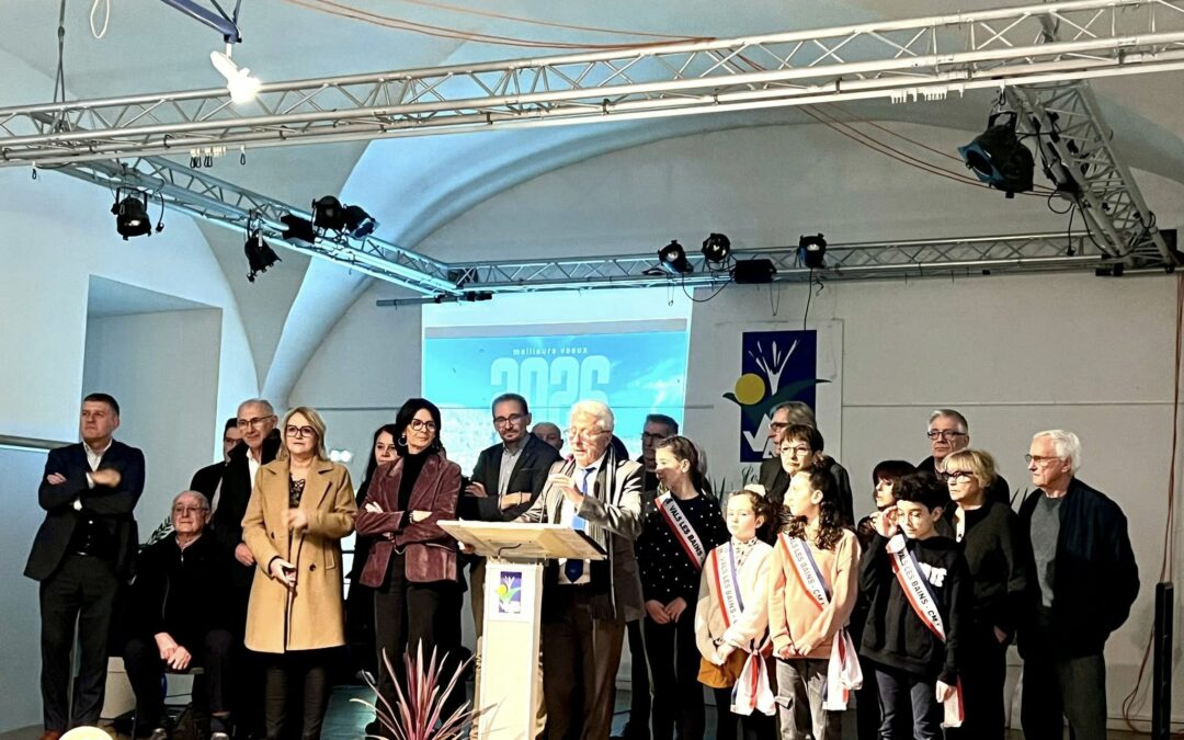 Cérémonie de voeux à la population Valsoise