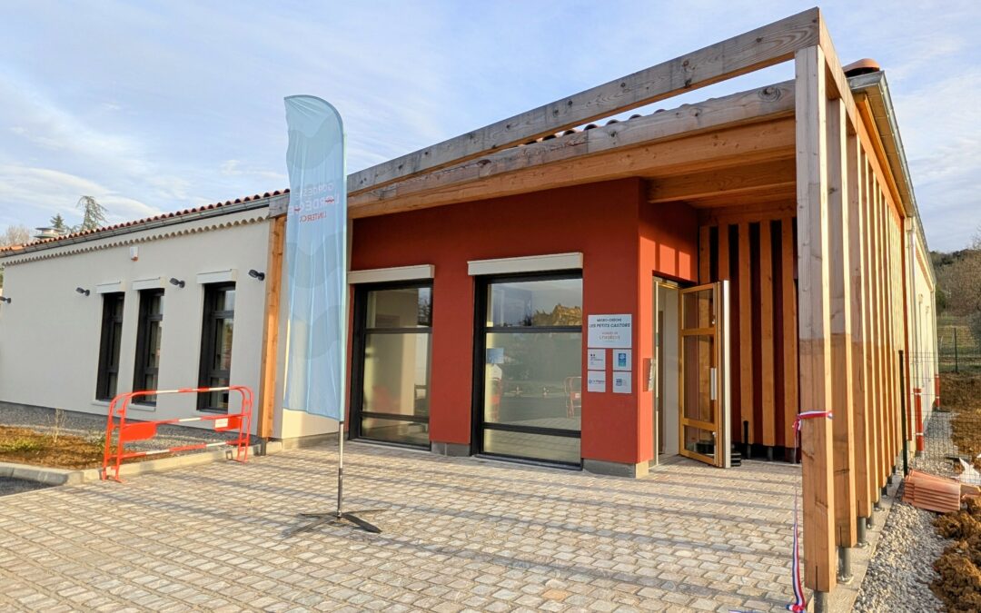 Inauguration de la micro-crèche « Les Petits Castors » à Pradons