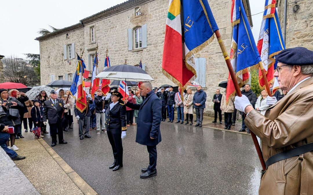 Bienvenue en terre ardéchoise à Madame Françoise Piterboth