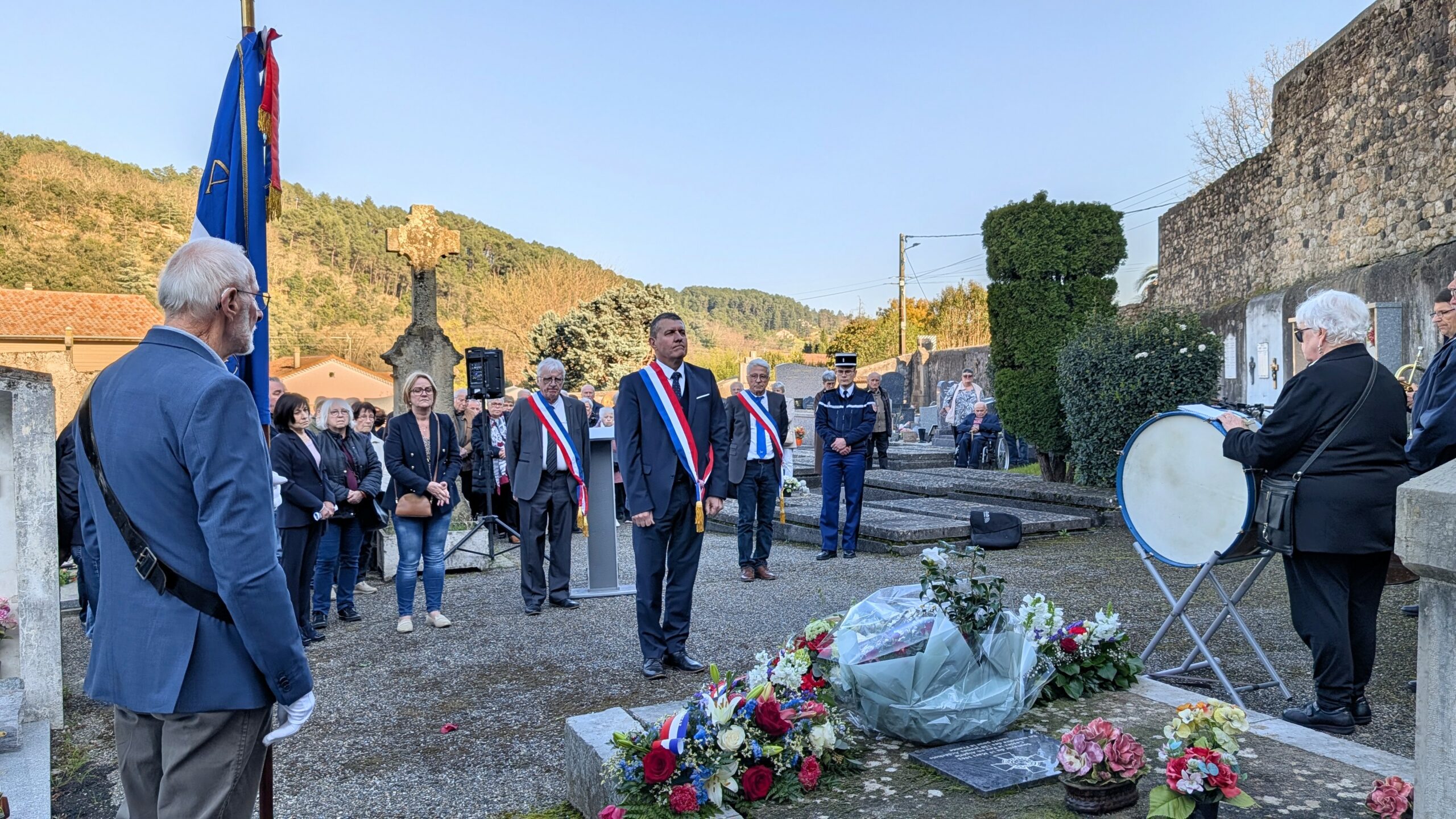 Hommage à nos anciens combattants à Labégude