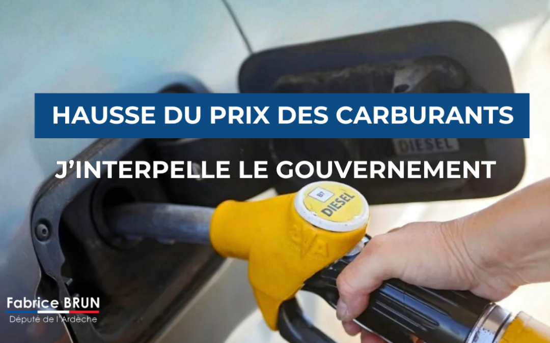 Hausse brutale des prix des carburants