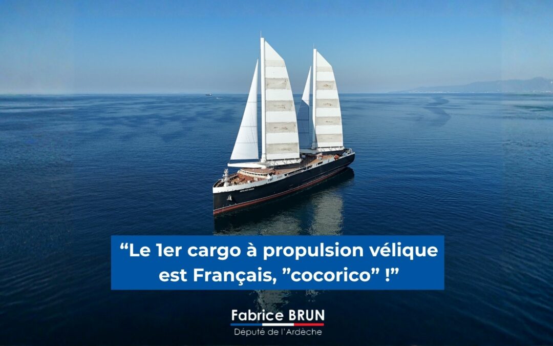 Proposition de loi visant à accélérer le développement du transport maritime à propulsion vélique