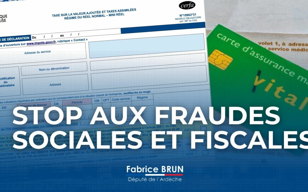 Stop aux fraudes sociales et fiscales