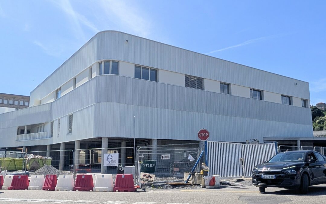 Le chantier de la reconstruction du bloc opératoire s&rsquo;achève
