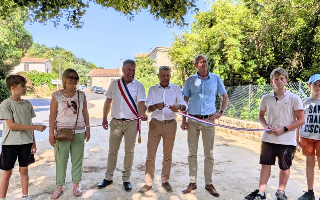 Belle inauguration à Saint Andéol de Vals