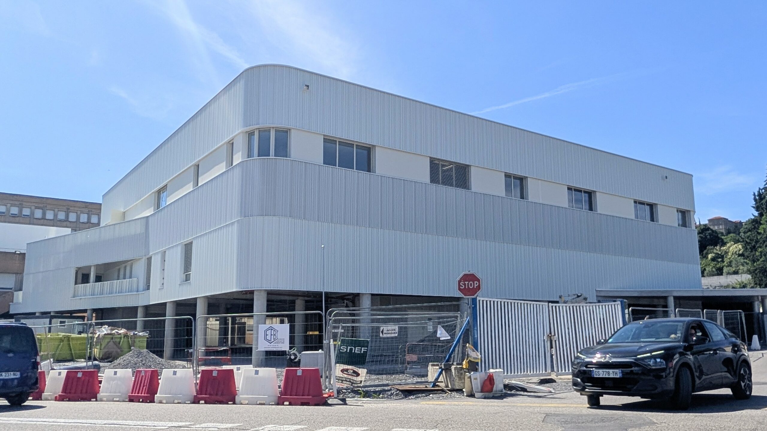 Le chantier de la reconstruction du bloc opératoire s’achève