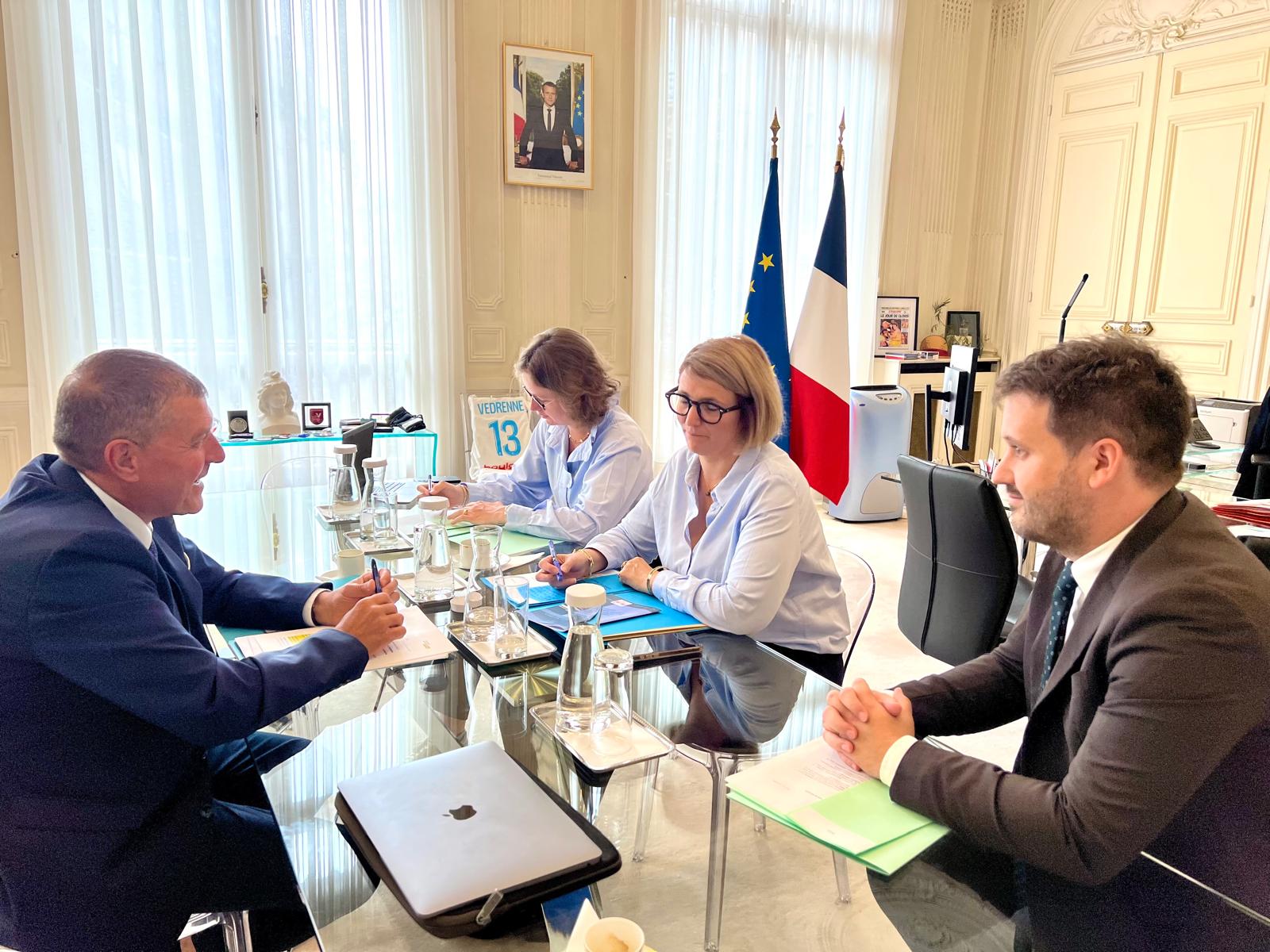 Rencontre avec Madame la ministre déléguée auprès du ministre de l&rsquo;Intérieur
