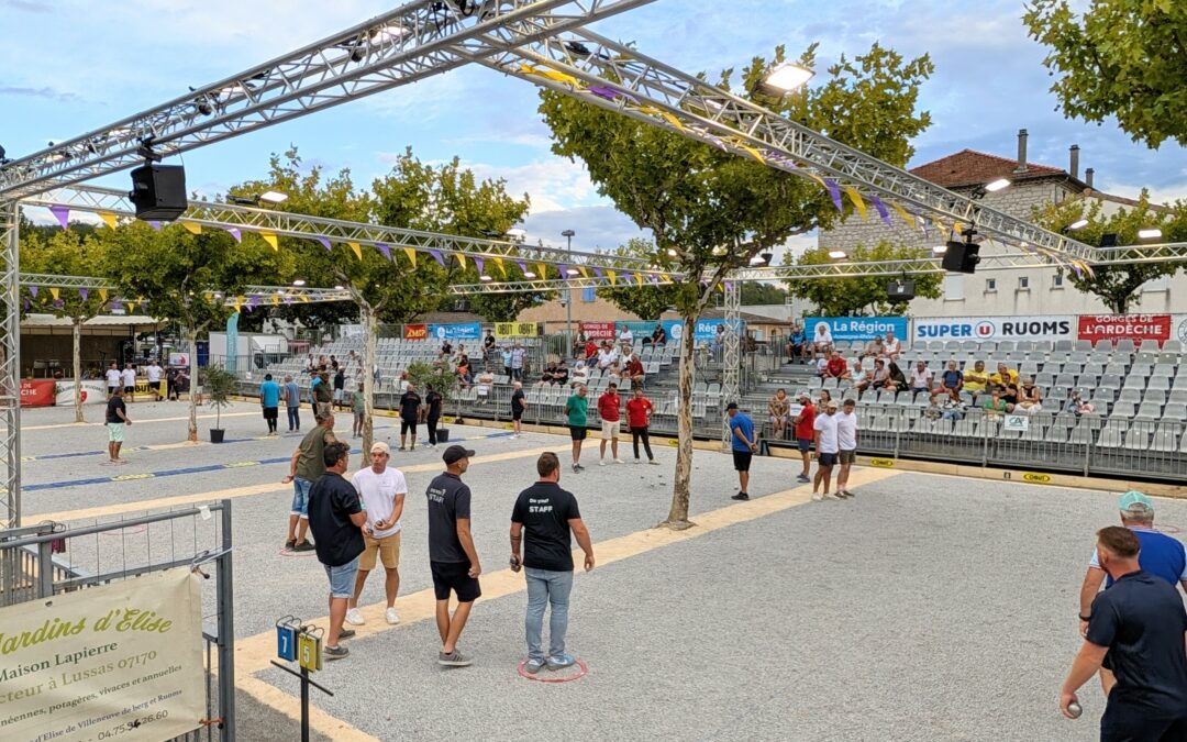 International de pétanque de Ruoms