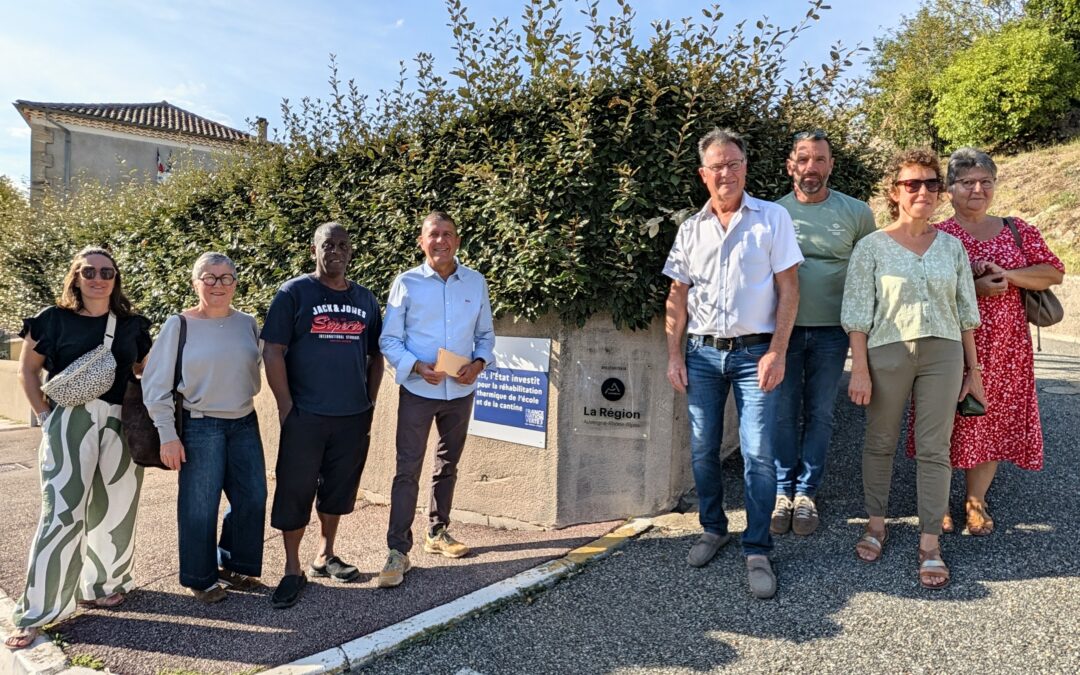 Retour sur la fin de chantier de rénovation thermique de l&rsquo;école de Prades