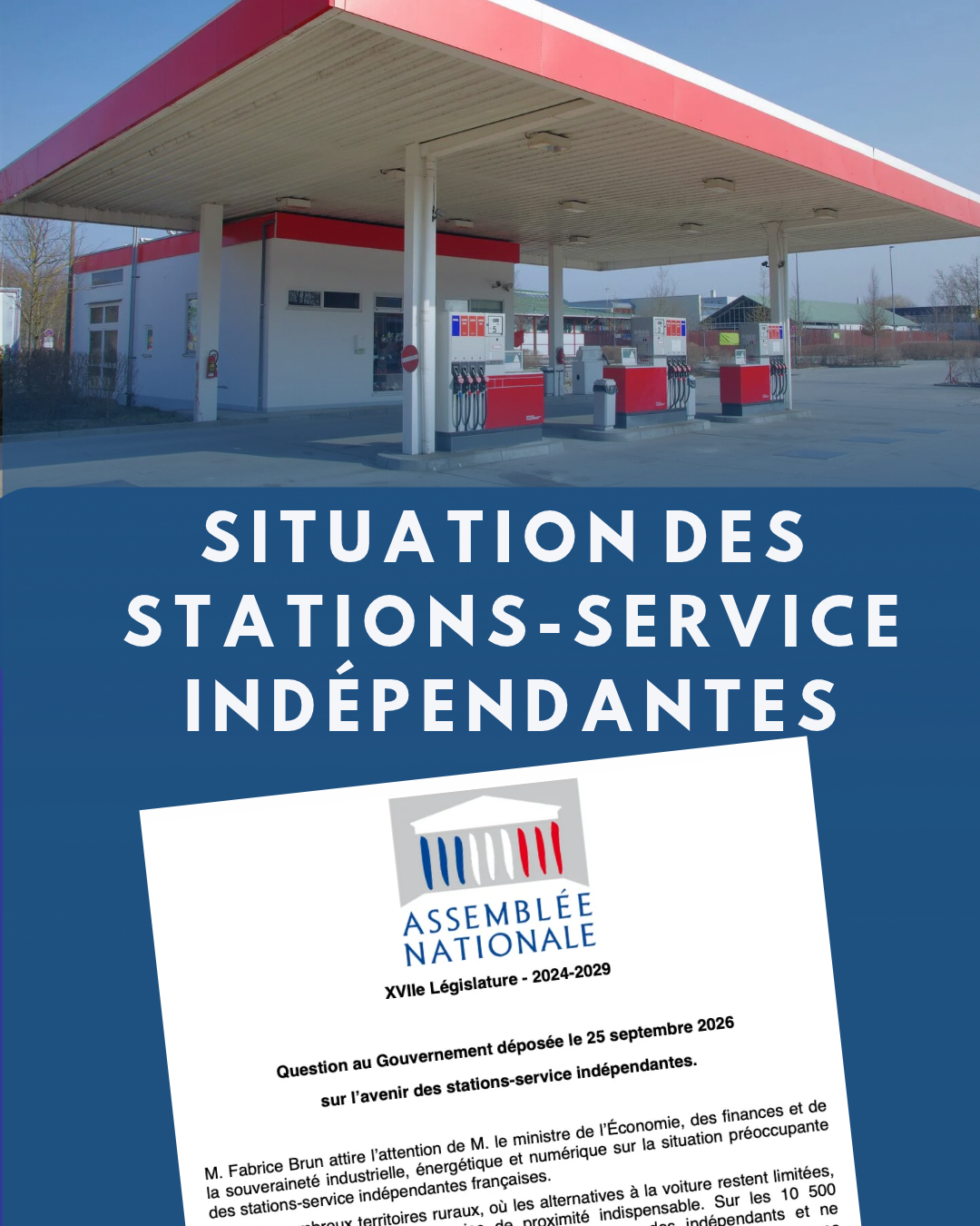 Situaton des stations-service indépendantes